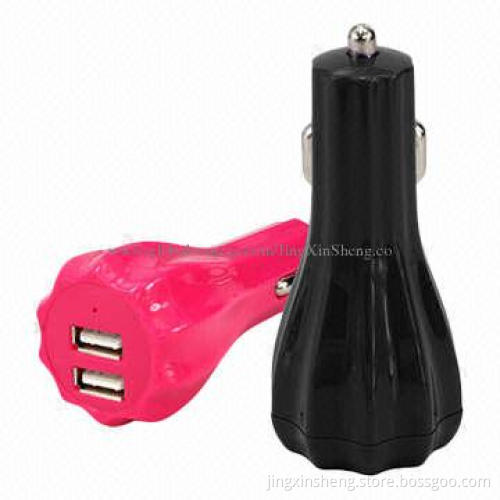 Portable car charger, real 2A, charging fast